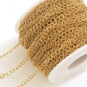 Stainless Steel Chain For DIY Jewelry Making Flat O Link Necklace Bracelet Findings Gold Silver Rose Gold Plated Metal Chains