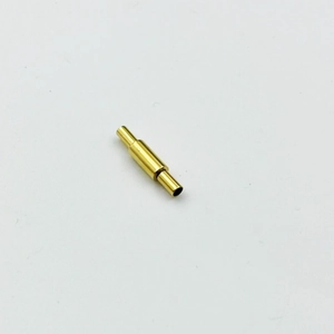 Polished gold stainless steel screw magnetic clasp for bracelets and necklaces
