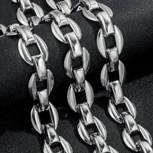 Catena Grossa Fai Da Te In Acciaio Inossidabile Per La Creazione Di Gioielli Accessorio Per Collana Bracciale Catena A Maglie Grandi