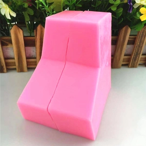 Pink flamingo wings shape silicone mold for DIY fondant cake decorating and plaster crafts