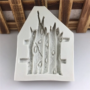 Detailed bamboo texture silicone mold for handmade fondant and cake decoration tools