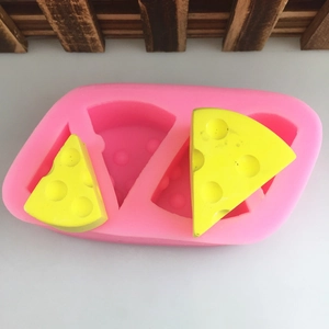 DIY Cheese Block Shape Silicone Mold For Cake Dessert Chocolate Handmade Soap Fondant Baking Tool Kitchen Accessories