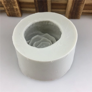 Stampo in silicone a forma di rosa 3D per saponi, candele e decorazione di torte