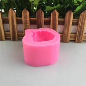 Rosa Silikonform für handgemachte schlafende Meerjungfrau Fondant und Schokolade
