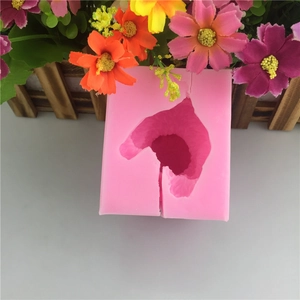 Moule en silicone lapin 3D pour savon artisanal et pierre aromatique en plâtre