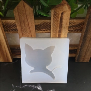 Moule en silicone en forme de chat pour bougies et décorations de gâteaux