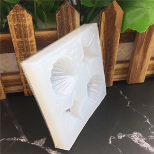 Silicone shell and starfish molds for handmade soap, candles, and cake decorations