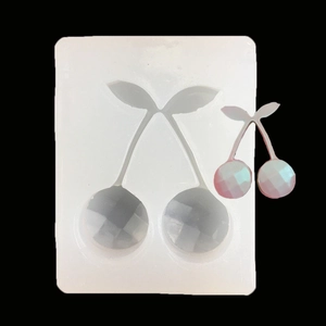 Cherry Shaped Silicone Mold For Cake Decorating Handmade Fondant Chocolate Candy Craft DIY Baking Decor Tool