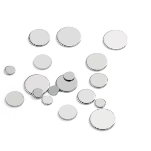 Disques ronds en acier inoxydable poli de tailles variées pour gravure de bijoux DIY