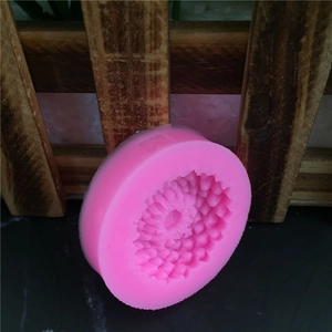 Roze siliconen vorm in bloemvorm voor DIY fondant taarten en handgemaakte zeepjes