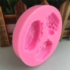 Moule à fondant 3pcs en silicone légume pour décoration de gâteaux et pâtisserie DIY