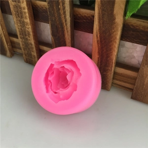 3D rose flower silicone mold for DIY fondant cake decoration and resin handmade crafts