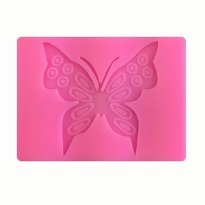 Butterfly Shape Silicone Fondant Cake Mold Pink Butterfly DIY Baking Tool For Chocolate Candy Sugar Clay Soap Crafting