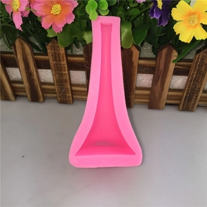 3D high heel shoe shape silicone mold for DIY fondant cake decoration and craft making