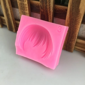 Moule en silicone rose pour fondant et décoration de gâteaux au chocolat numéro 3