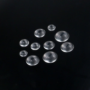 Klare runde Glascabochons für DIY-Schmuckherstellung und Kühlschrankmagnet-Handwerk