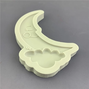 Mond und Wolken Silikonform für Fondant und Schokolade, Modell B41 für Torten