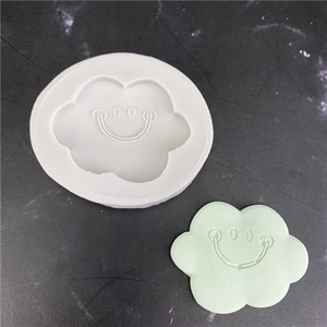 Cloud Smile Face Silicone Mold For Cake Decoration DIY Handmade Chocolate Fondant Baking Tools Flower Shape Clay Soap Mold
