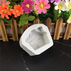 3D house shape silicone mold for cake fondant and handmade soap crafting with roof texture
