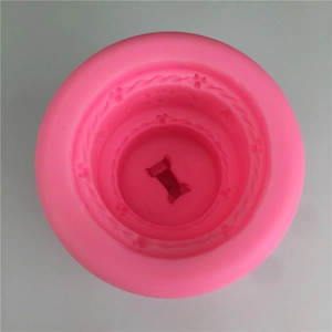 Moule en silicone rose pour chocolat château carrosse et décoration gâteau couronne