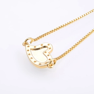 Elegant gold heart bracelet with box chain design and cubic zirconia setting details