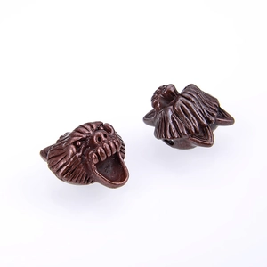 Vintage bronzen voskop kralen met 2mm gat voor DIY armbanden en sieraden maken