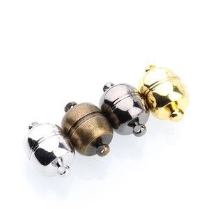 Chiusure magnetiche per collane fai-da-te in finiture oro, argento, bronzo e canna di fucile