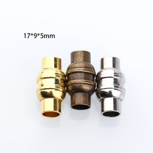 Dettaglio delle chiusure magnetiche 17x9x5mm per gioielli in oro, bronzo e argento