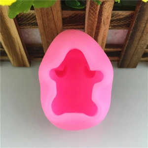 Moule en silicone rose petit cochon pour gâteaux en fondant et chocolats faits main