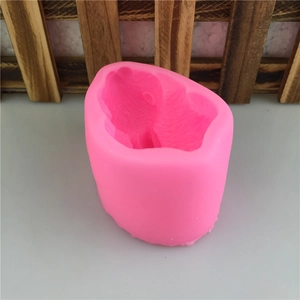 3D cute rabbit silicone mold for handmade cake, chocolate and DIY fondant baking tools