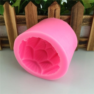 3D large lotus flower silicone mold for DIY handmade fondant cakes and soap crafting