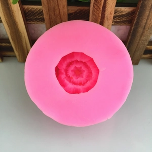 DIY 3D poppy flower silicone mold for handmade candles, aroma gypsum, and soap making