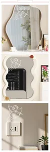 Cupid's arrow white angel UV glass sticker used on bathroom mirrors and wall surfaces