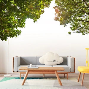Lush Green Tree Branch Leaves Wall Stickers Waterproof PVC Removable Decals Nature Forest Style Mural For Living Room Bedroom Kids Room Home Decor