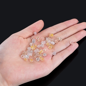 100pcs silicone and metal earring backs set with gold, silver and rose gold cores