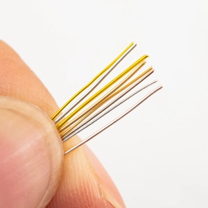 Fine copper wire in gold silver and rose gold for DIY jewelry making and bead weaving
