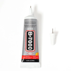 GSE B-7000 clear multi-purpose adhesive 25ml with needle tip for precise bonding
