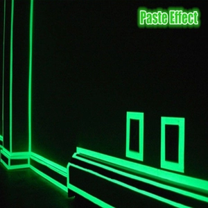 Glow in the dark self-adhesive luminous tape for safety wall baseboard decoration