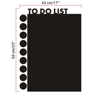 Adesivo per lavagna To-Do List per organizzazione ufficio e pianificazione giornaliera