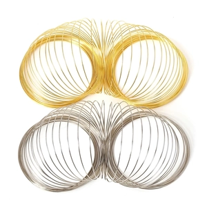 Iron Memory Steel Wire Coils For Jewelry Making DIY Bracelet Necklace Beading Wire Findings Accessories Gold Silver Plated