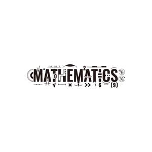 Creative black mathematics wall sticker with geometric symbols for classroom decor