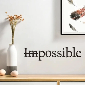 Inspirational Possible wall decal for bedroom decor in a minimalist modern style