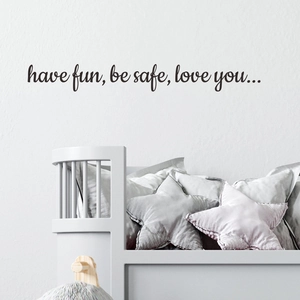 Minimalist black vinyl wall decal with inspirational quotes for kids room home decor