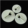 Three-piece snowflake plunger cutter set for fondant cake and cookie DIY baking