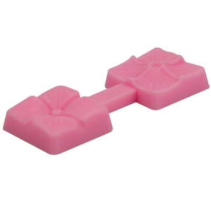 Kleeblatt-Silikonform in Rosa für Fondant und DIY-Backzubehör für Küchendekoration