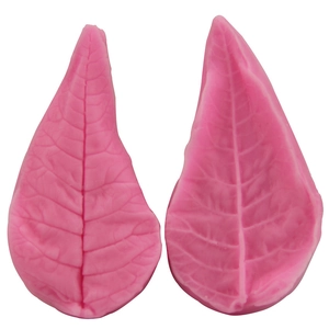 Leaf Shape Silicone Fondant Mold Realistic Veiner Cake Decorating Tool For Baking DIY Chocolate Candy Polymer Clay Soap Mold