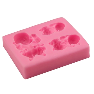 3 tlg. Baby Silikon Fondantformen für DIY Backen Kuchen und Schokolade Werkzeuge