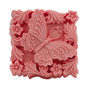 Stampo in silicone 3D farfalla floreale per torte fondente e strumenti da forno fai da te