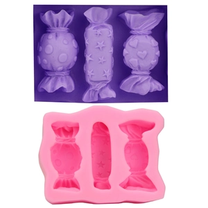 Candy Silicone Mold DIY Sandglass Shape Chocolate Cake Fondant Handmade Soap Mold Baking Tool For Home Kitchen Decor