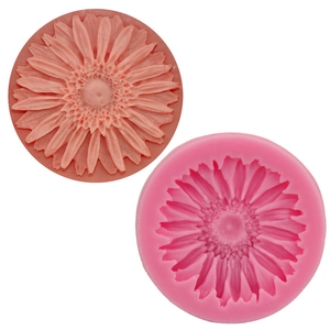 Sunflower Daisy Shape Silicone Cake Mold Fondant Baking Tool For Chocolate Mousse Jelly DIY Handmade Kitchen Bakeware